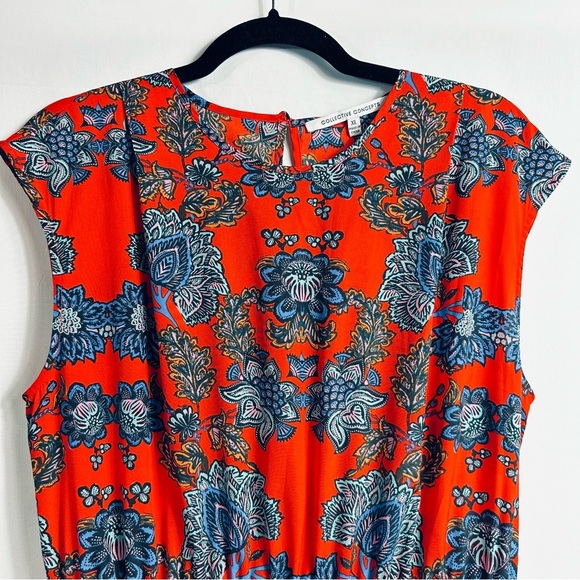 Collective Concepts Scarlet and Azure High Low Dress - Picture 3 of 10